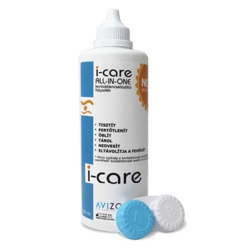 I-Care kontaktlencsetisztító folyadék (350 ml)