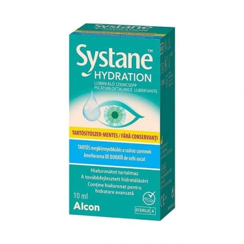 Systane Hydration lubrikáló szemcsepp (10 ml)