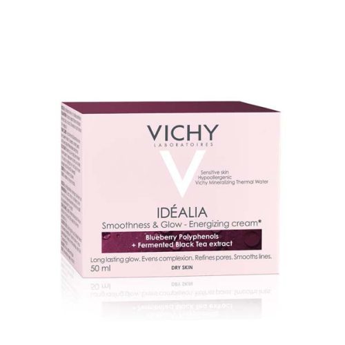 Vichy Ideália bőrkisimító és ragyogást adó, energizáló arckrém száraz bőrre (50 ml)