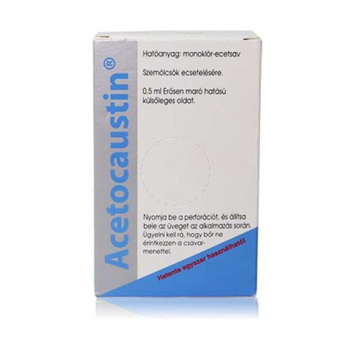 Acetocaustin szemölcsírtó oldat (1 db)
