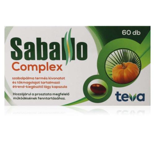 Saballo Complex étrend-kiegészítő lágykapszula (60 db)