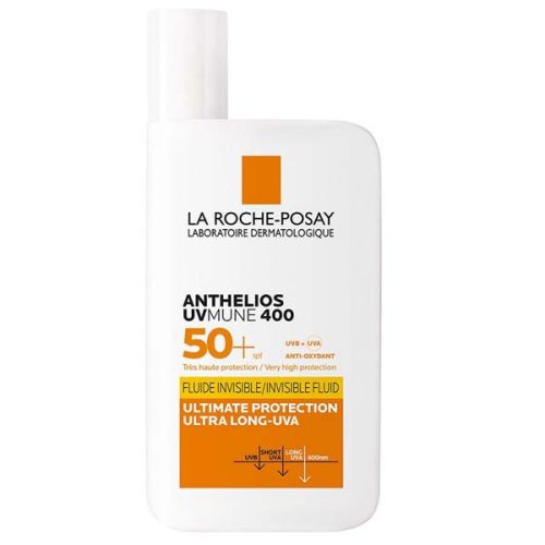 La Roche-Posay Anthelios UVMUNE 400 Napvédő Invisible fluid SPF50+ (50 ml)