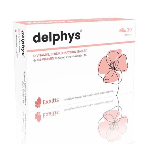 Delphys D-vitamin, epigallokatekin-gallát és B6-vitamin tartalmú étrend-kiegészítő (30 db)