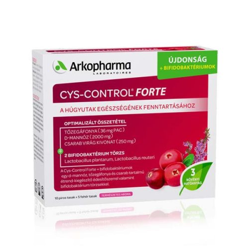 Cys-control Forte + bifidobaktériumok (15 db)